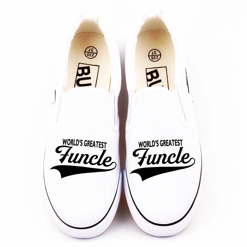 

Top Brand Hip Hop Casual Slip On Casual Women Loafers Shoes Custom Printing Science Element Graffiti Leisure Canvas Shoes