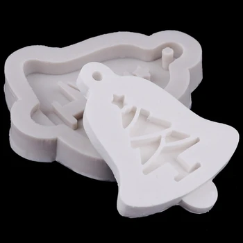 

5Pcs Epoxy Resin Mold Christmas Tree Elk Snowflake Pendant Casting Silicone Mold 875A