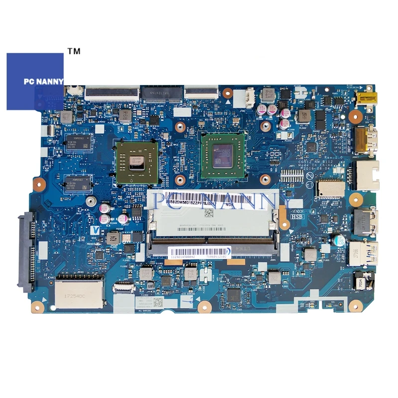 Материнская плата для ноутбука Lenovo ideapad 110-15AST 5B20M56015 CG512 с процессором RTC DDR4 ОЗУ 2 Гб