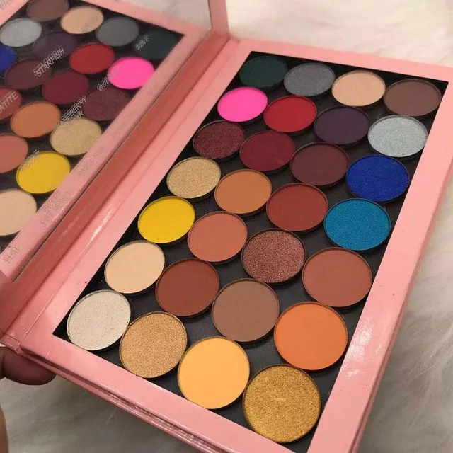 

New Pro 28 Colors Matte Eyeshadow Palette Matte Makeup Natural Brilliant Beauty Eye Shadow Kit