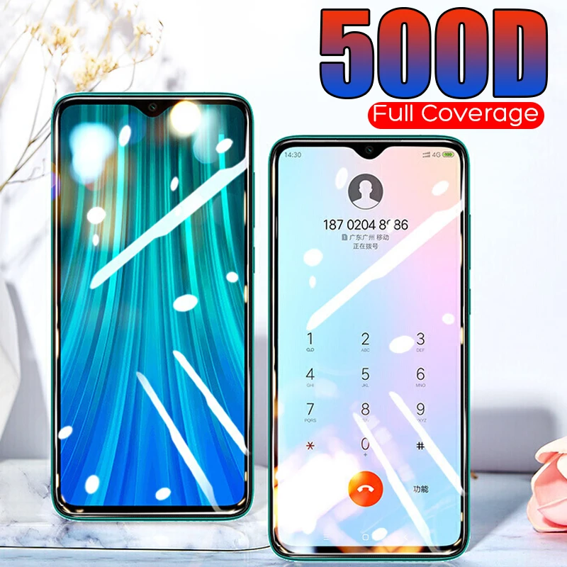 Защитное стекло 500D для Huawei P20 P30 закаленное защитное Mate 20 Lite Play стеклянная