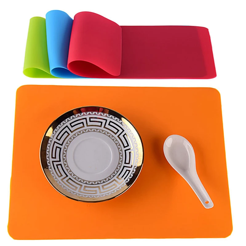 

Slicone Baking Mat Non Stick Liner Placemat Table Protector Heat Insulation Pad Bakeware Pastry Cookie Baking Liner Kitchen Tool