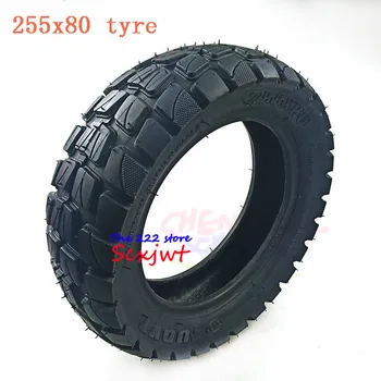 

Electric Scooter 10 Inch Refit Thickened and Widened Off Road Tire Snow Antiskid Tyre 255x80 for ZERO 10X and Mantis 10x3 inch