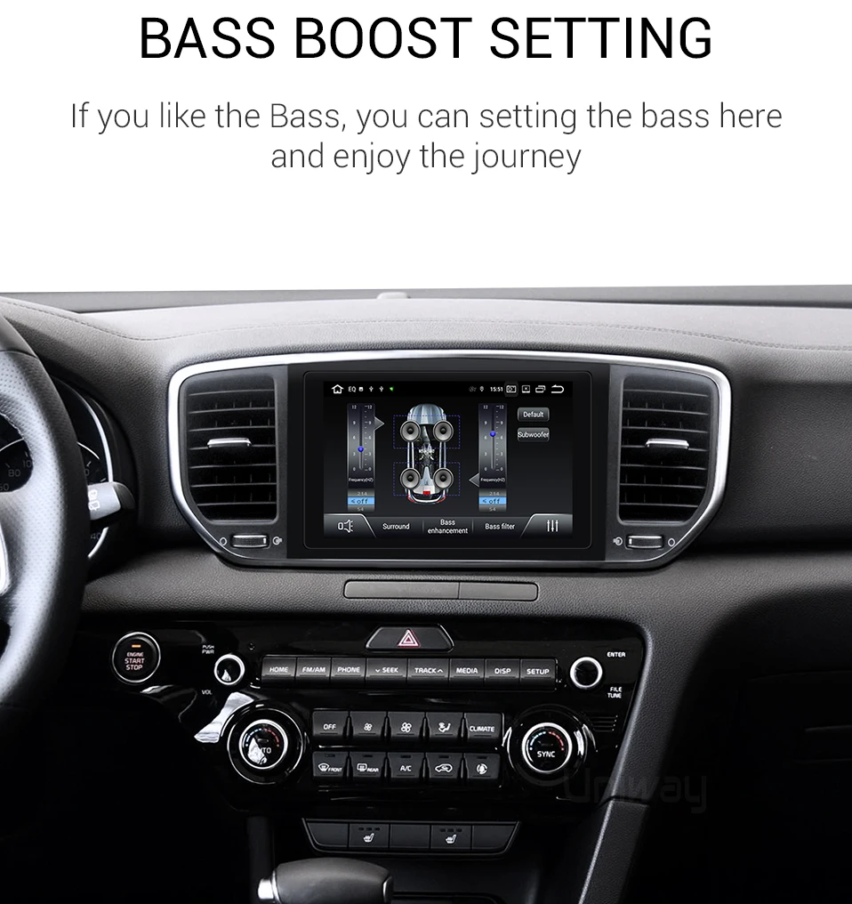 Uniway A19KX5 android 8,1 автомобильный dvd для kia sportage kx5 Автомобильный dvd Радио Стерео gps навигация с рулевым колесом