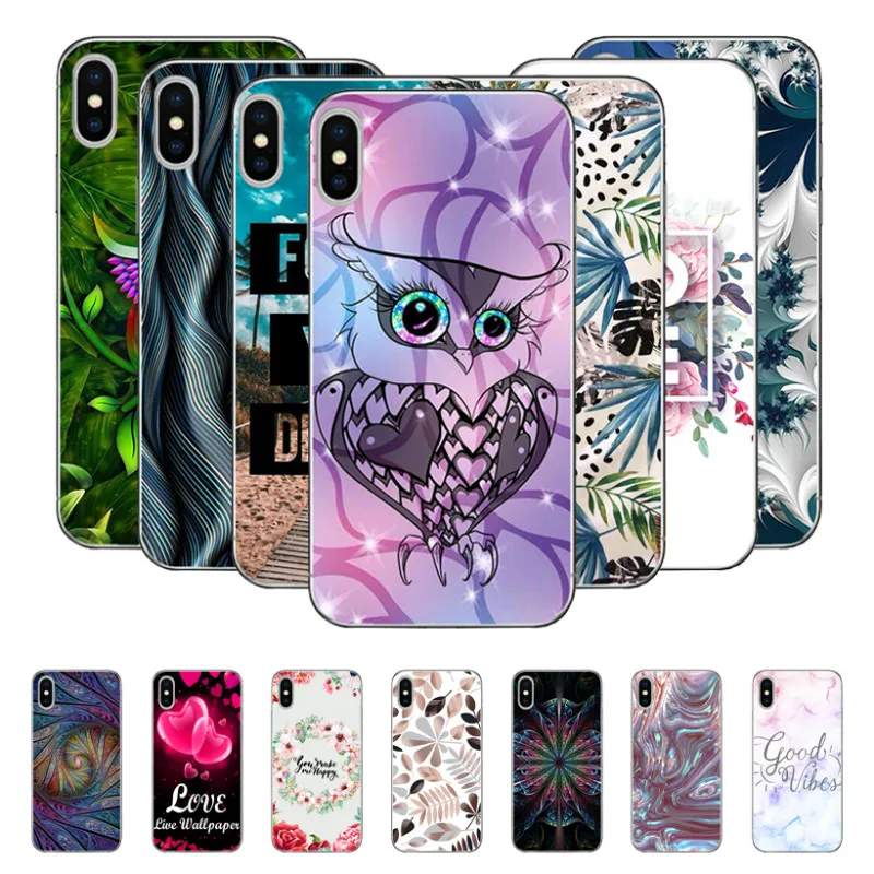 

High Quality Phone Cover For IPhone 7 8 Soft TPU Cover Anti-knock Cellphone Covers FOR IPhone X XR XS 6 6S Plus Silicone Cases