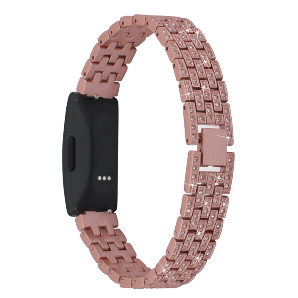 HIPERDEAL подходит для замены сплав, бриллиант ремешок с кристаллами для Fitbit Inspire/огнеупорные часы ремешок высокого качества часы группа Jy31