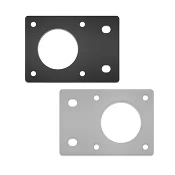 

2Pcs Aluminum NEMA 17 42 Stepper Motor Mounting Plate Fixed Bracket For 3D Printer 2020 Profiles