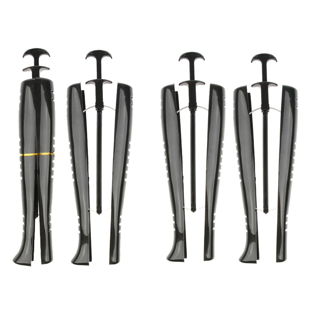 4Pcs Boots Stand Holder With Handle Womens Boot Shoe Tree Stretcher 29cm