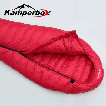 kamperbox Sleeping Bag Winter Sleeping Bag Ultralight Equipment CW1100 Washable 2