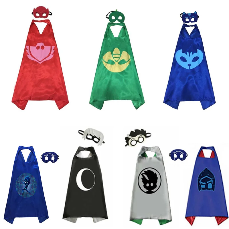 PJ Masks Juguete Catboy Owlette Gekko фигурки на Хэллоуин Pj Mask костюмы аниме косплей подарок на день рождения игрушки для детей S69