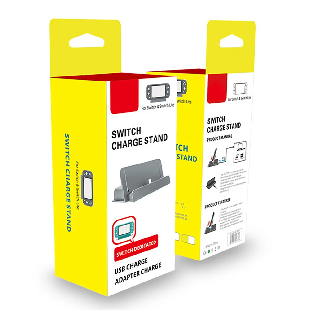 Универсальное быстрое зарядное устройство, регулируемый usb type-C зарядный стандарт NS Switch Lite мини-переключатель для зарядки игр
