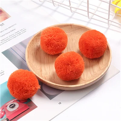 Fluffy 50mm Pom Poms for Crafts and Home Decor