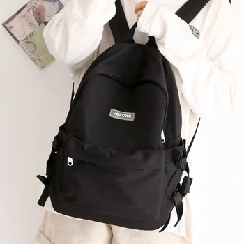 

Female Simple Fresh Backpack Lightweight Women Backpacks 2020 School Bags for Teenage Girls 14 Inch Laptop Computer Book Bag New