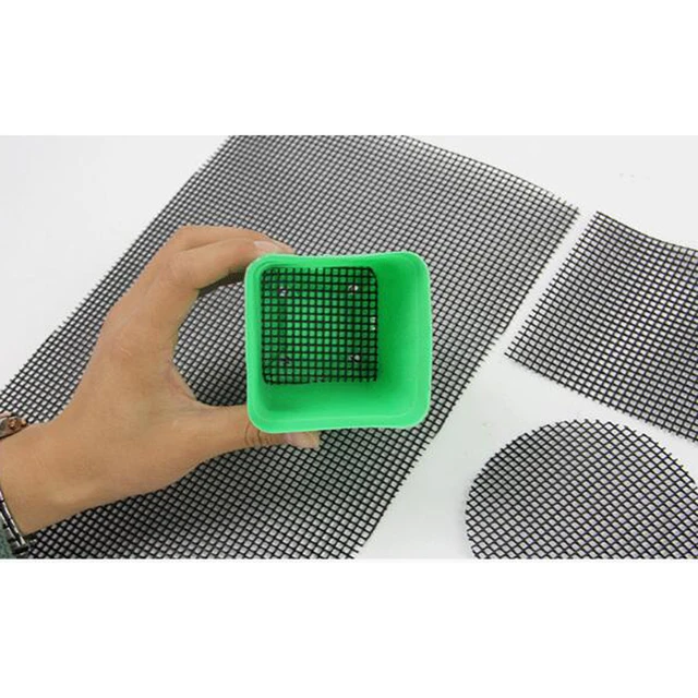 5 X Műanyag Vízelvezető Háló Bonsai Háló, Kerti Gondozás 15 Cm - Image 6