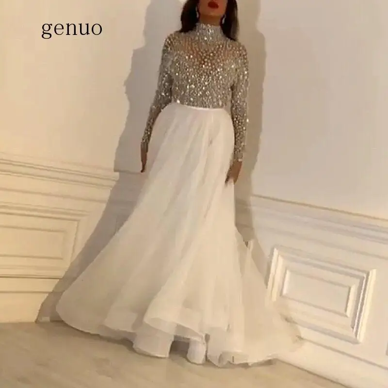 white sparkly maxi dress