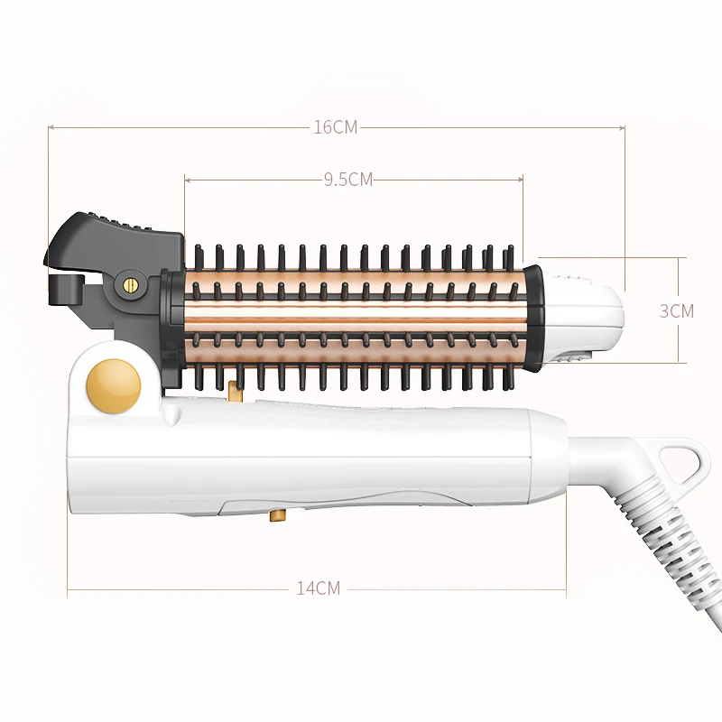 

Electric 4 In 1 Multifunctional Curling Iron Curler Temperature Waves Iron Tools Fast Warm-up Hair Straightner Corrugated Iron