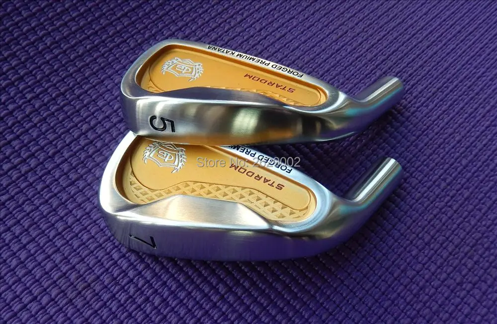 KATANA STARDOM FORGED carbon steel golf iron heads left hand #4-#P (7pcs) 2