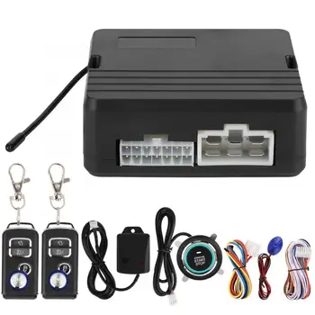 

One Button Engine Start Car Vibration Alarm System Ignition Push&Remote Control 12 V (Number 1) car accessories