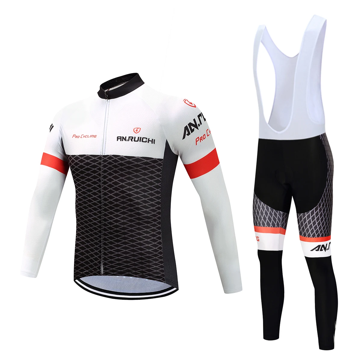 

2019 New Professional Team Pro Team Men's Cycling Black Long Sleeve Set Mountain Racing Sportswear Ropa Ciclismo Bike Clothing