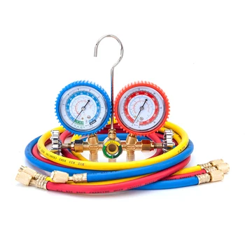 

R134 R12 R22 R502 Dual Manifold Gauges Valve Set