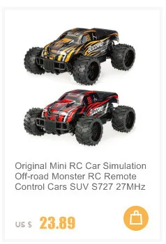 FY-15 1/20 Масштаб 2,4 ГГц 4WD 25 км/ч Высокоскоростной RC автомобиль Bigfoot большие колеса внедорожный Рок гоночный грузовик электрический RC пульт дистанционного управления автомобиль