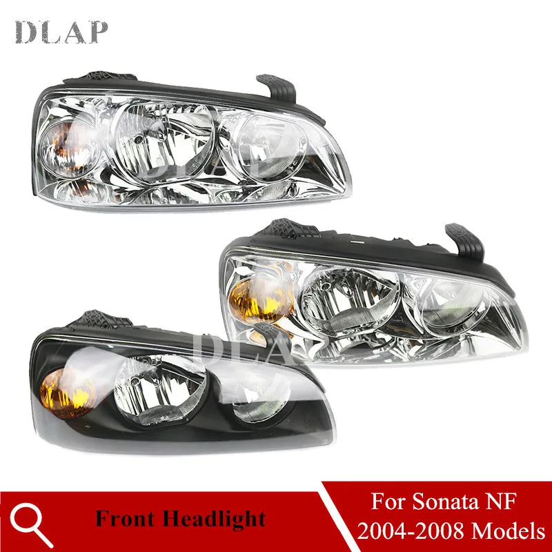 Авто левый и правый передний бампер фара для Hyundai Sonata NF 2005 2006 2007 2008 2009 2010 передняя |