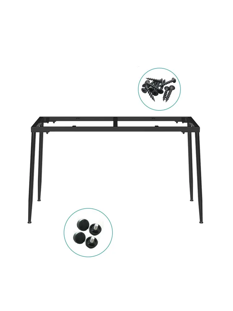 Heavy Duty Furniture Frame Rack Office Restaurant Desk Feet Stand Dining Table Iron Legs Base for Marble Wood Table  (3)