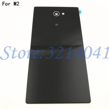 

4.8 inches Battery Back Cover For Sony Xperia M2 S50h Dual D2302 D2305 Rear Battery Door Back Cover Housing With Logo