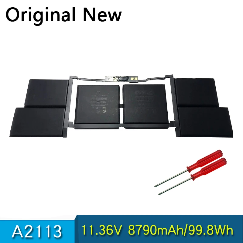 Nuova Batteria Originale A2113 Per Apple Macbook Pro A2141 16 ''Pollici 2019 Mvvj2 Mvvl2 Mvvm2 610-00533 Batterie