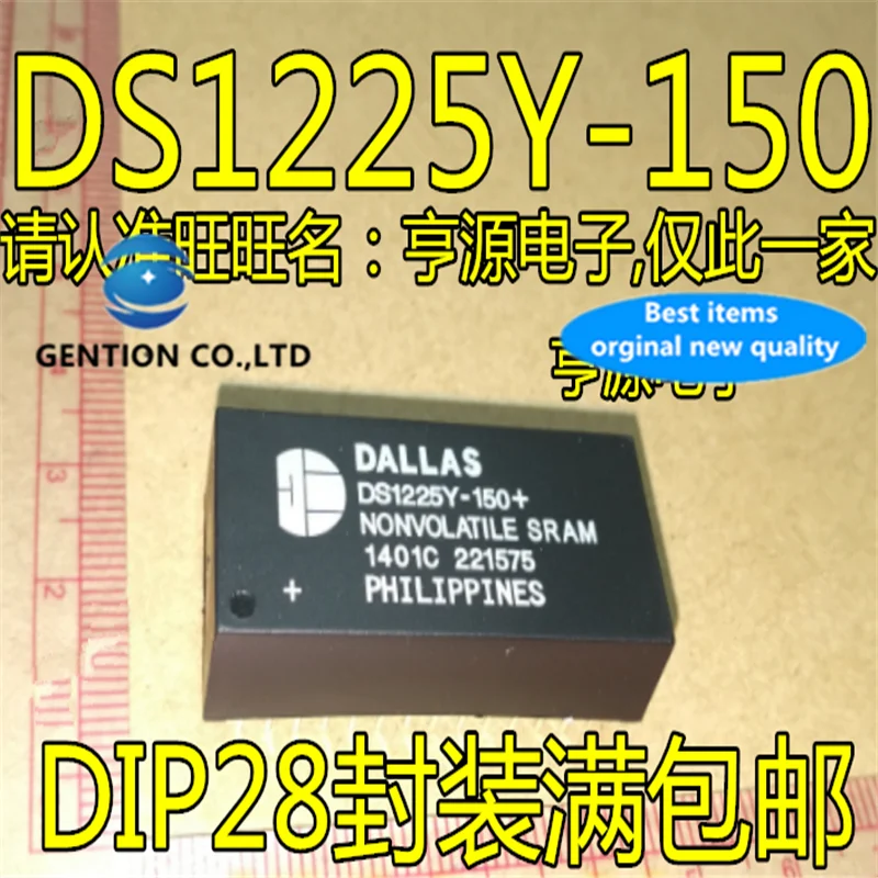 

5Pcs DS1225Y-150+ DS1225Y-150 DS1225 DIP-28 in stock 100% new and original