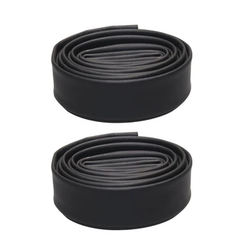 

2Pcs Black Heat Shrink Tube Electrical Sleeving Car Cable/Wire Heatshrink Tubing Wrap, 6MM,1M & 13MM,1M