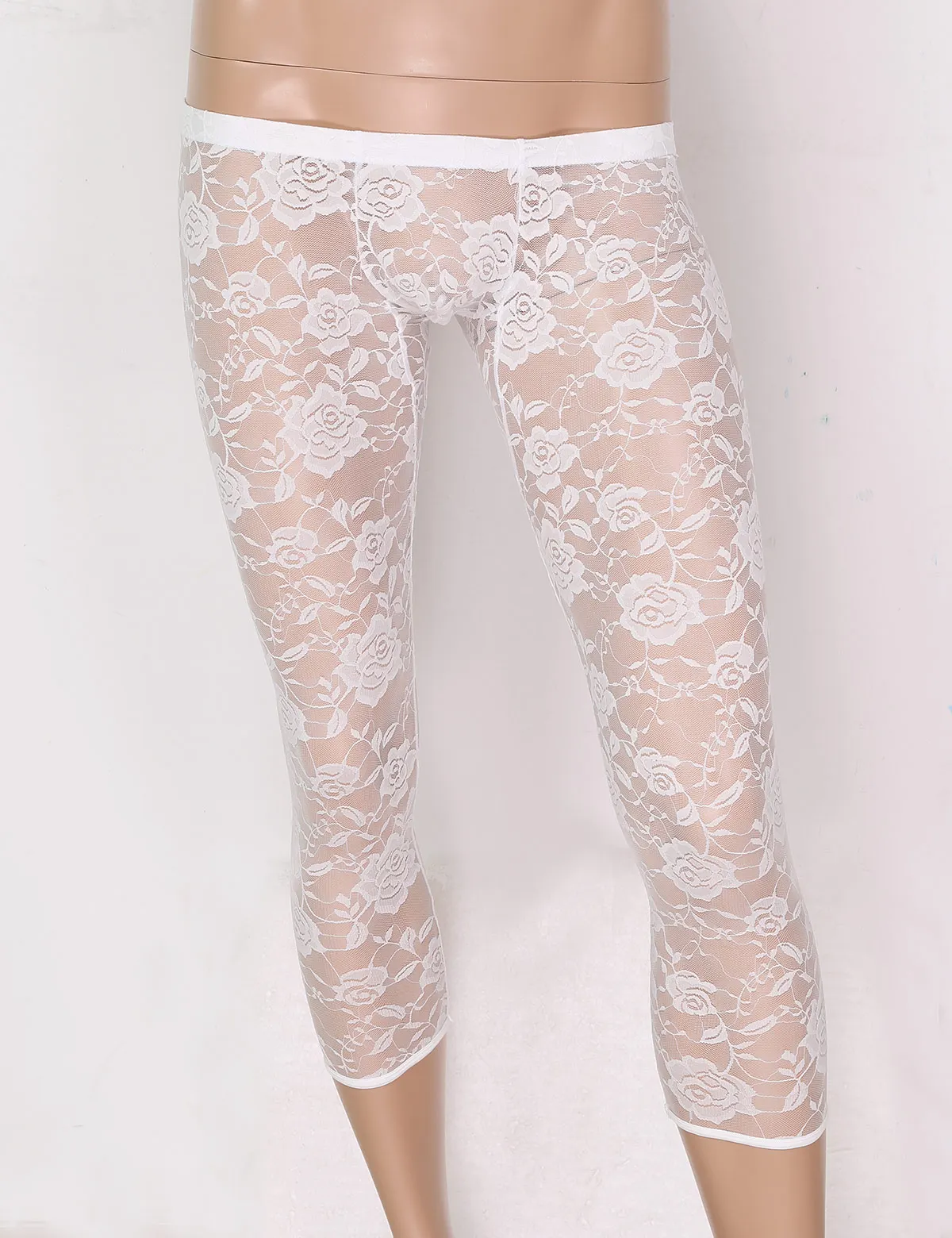 See Through Lace Leggings