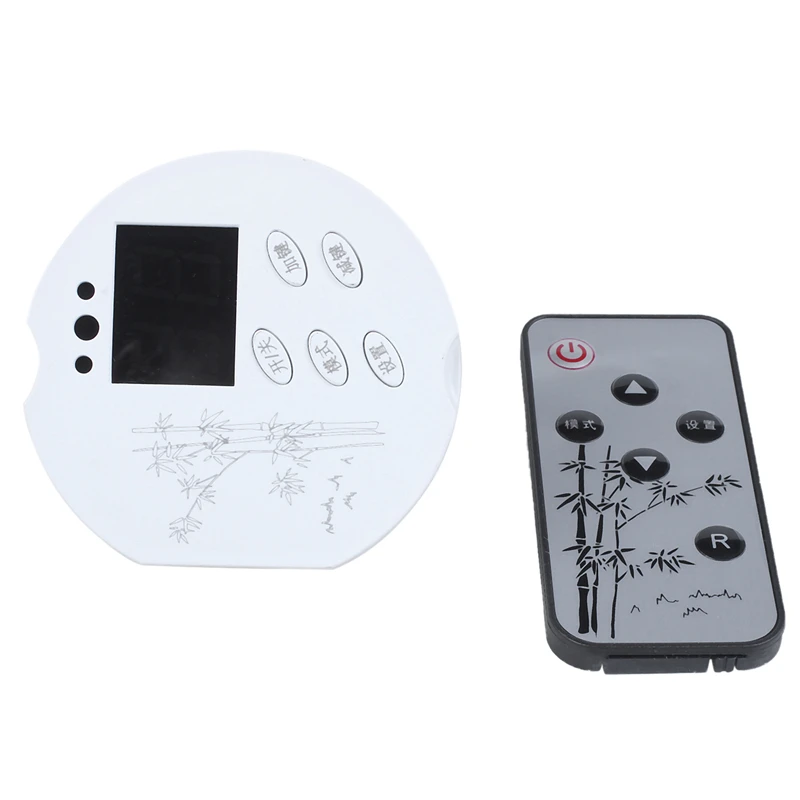 

220V Carbon Crystal Plate Thermostat Automatic Temperature Control Remote Temperature Control Switch Radiator Temperature Contro