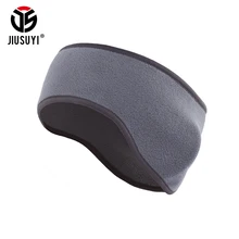 Повязка на голову для холодной погоды из флиса, Теплая бандана для ушей, повязка на голову для велосипеда, головной убор, аксессуары для женщин и мужчин