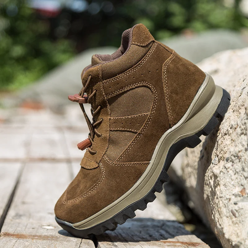 Natural Wool Snow Shoes Men Boots Genuine Leather Snow Boots Men Size 38-46 Warmest Skidproof Mens Winter Footwear Botte Homme