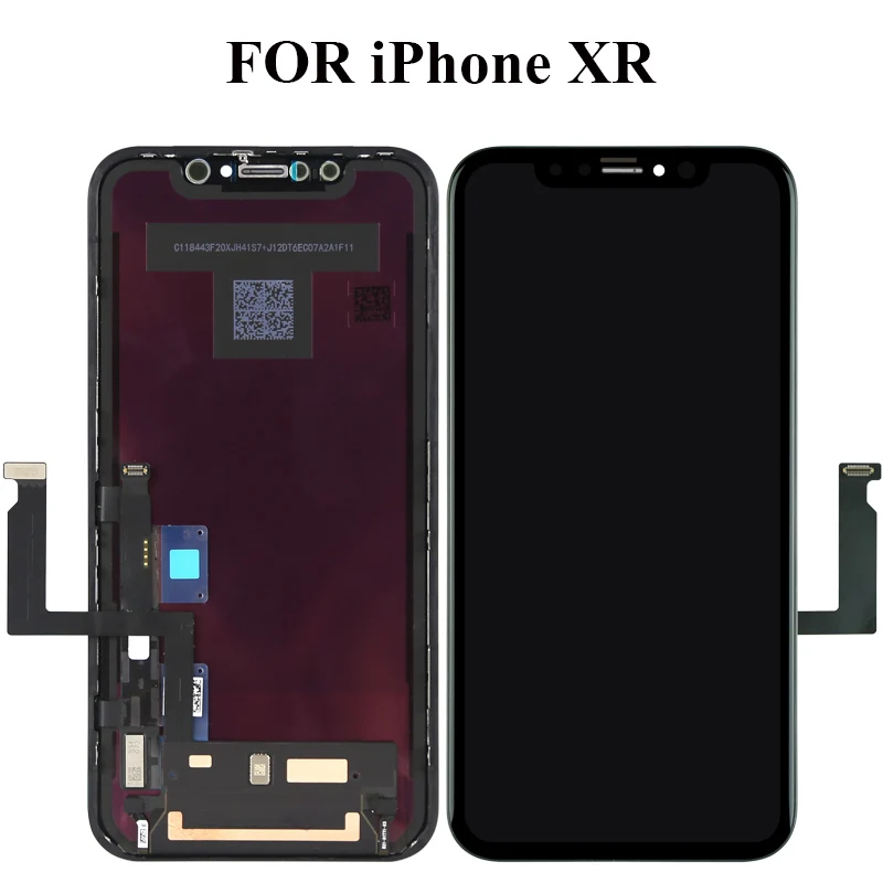 Для iphone X/XS MAX/XR ЖК-экран TM/AMOLED/OEM качественный дисплей дигитайзер Замена черный без битых пикселей