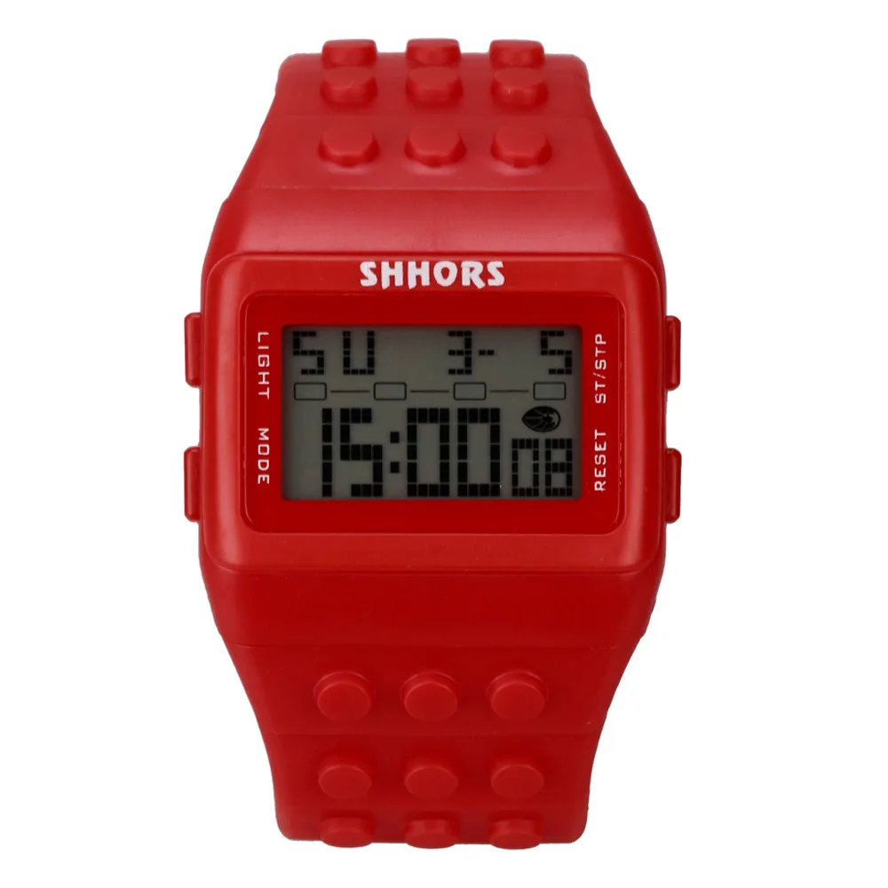 Популярные специальные унисекс цветные цифровые наручные часы винтажные мужские часы Skmei Saat