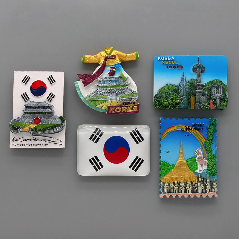 3D Magnetic Refrigerator Souvenir Magnet