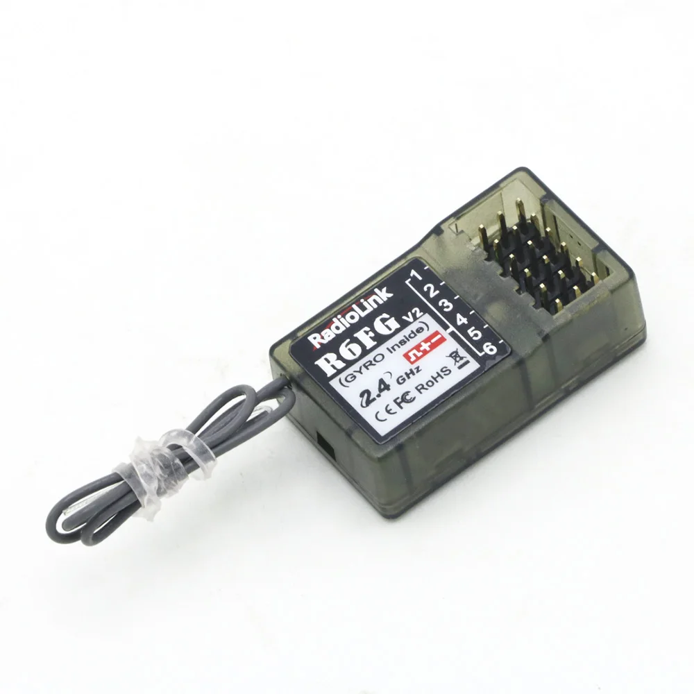 Автомобильный контроллер RadioLink RC4GS 2 4G 4CH передатчик + R6FG / R7FG гироскоп внутри