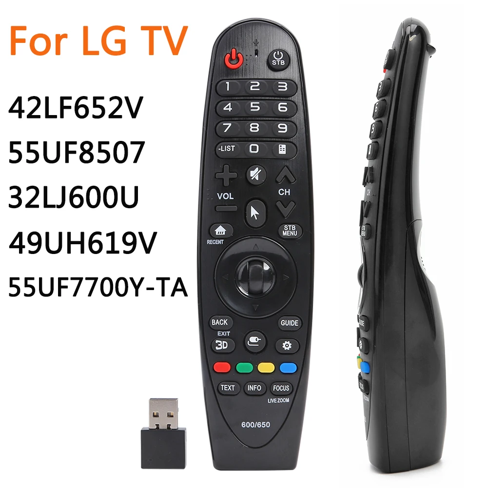 Nuovo Telecomando Sostitutivo AN-MR600 Per LG Smart TV (55UF778V, 55UF8009 E Altri)