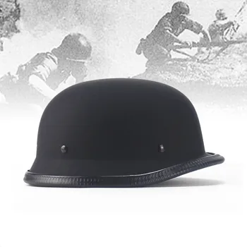 

German Helmet Motor Retro Helmet Outdoor Riding Half Helmet With Glasses