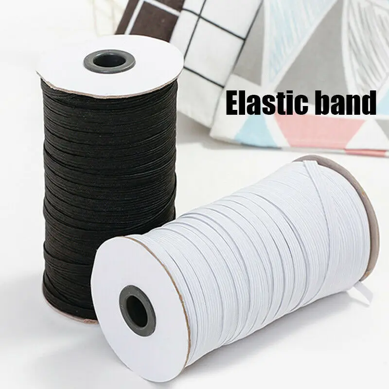 

Elastic Cord Heavy Stretch String Braided Elastic Band/Elastic Rope 200 Yard Sewing Elastic Spool for Jewellery Making