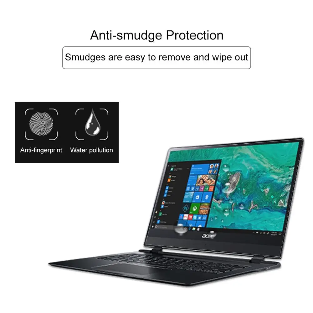 Laptop Screen Tempered Glass Protective Film for Acer Swift 7 Laptop - SF714-51T-M9H0 14 inch Tablet Screen Protector For Acer