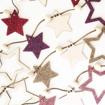 

Acrylic Star Curtain Home Decoration Crafts