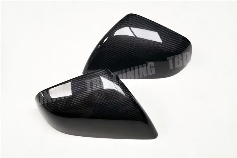 Добавить на стиль для Tesla модель X 75D 90D P90D+ углеродное волокно зеркало заднего вида крышка глянцевый черный и матовый черный