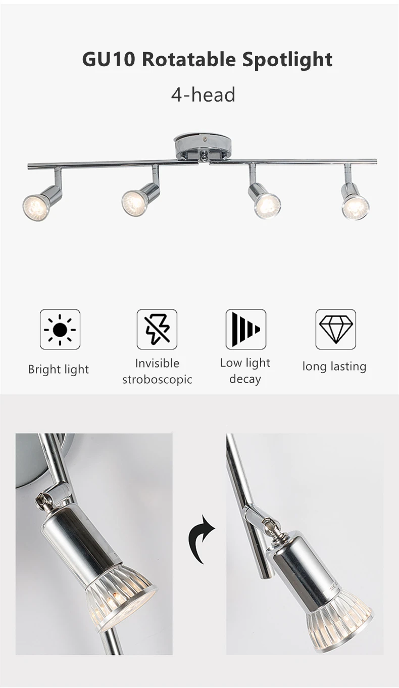 Rotatable Ceiling Light