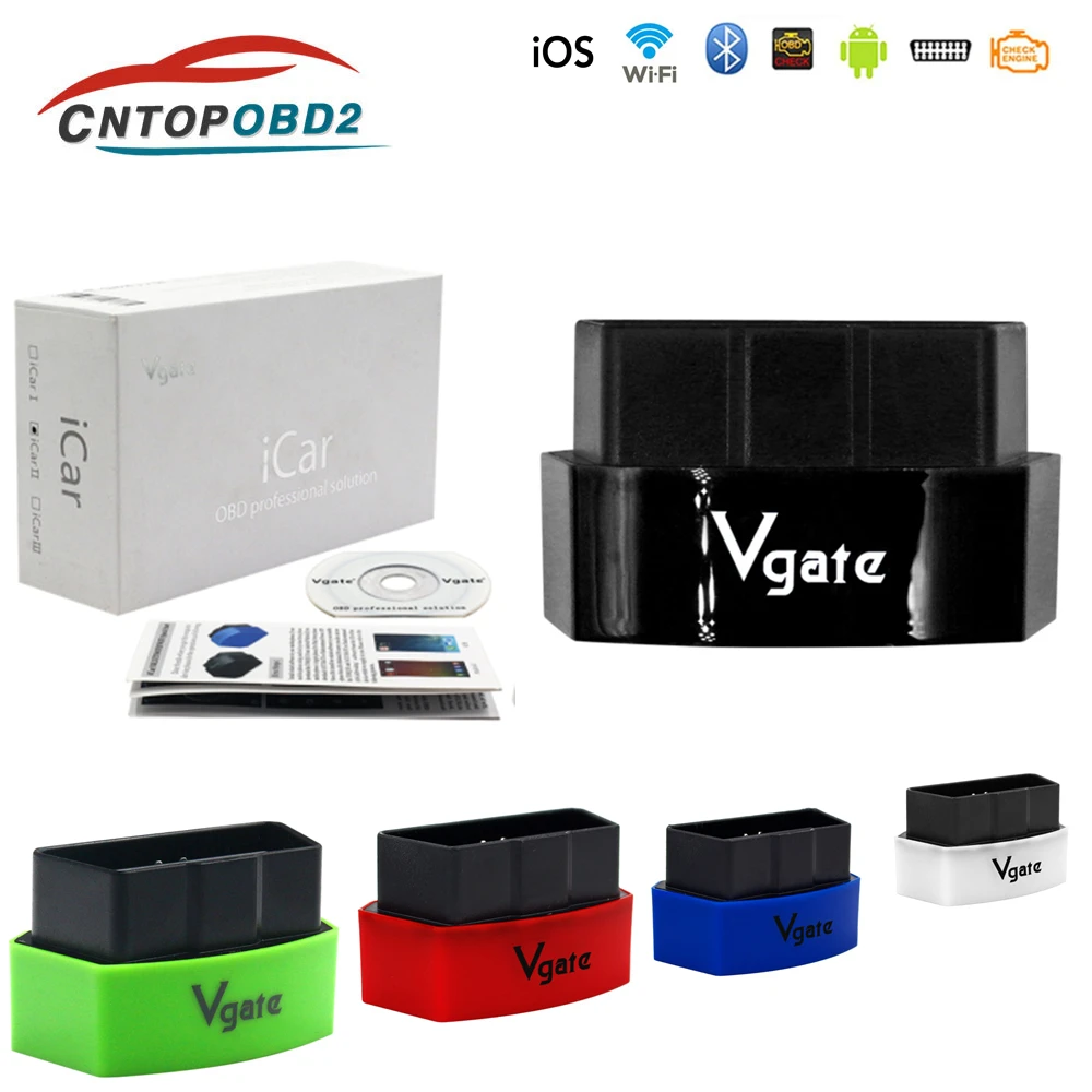 Автомобильный диагностический сканер OBD2 Vgate ELM327 iCar Pro elm 3 0 V2.1 с поддержкой Bluetooth 327