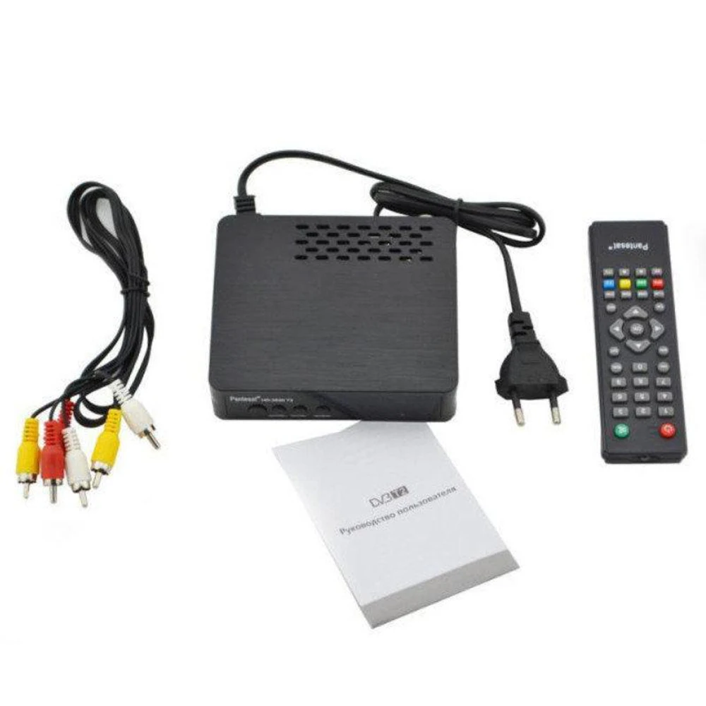 HD спутниковый ТВ приемник тюнер Dvb T2 Wifi Usb Full-HD 1080P Dvb-t2 тюнер ТВ коробка Dvbt2 IP tv M3u Youtube встроенное руководство на английском языке - Цвет: DVB T2