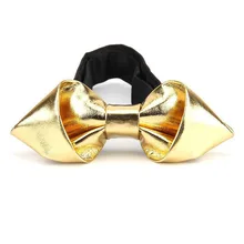 Галстук-бабочка модный мужской унисекс подарки с принтом из искусственной кожи вечеринка, свадебный банкет Повседневный трендовый ручной работы