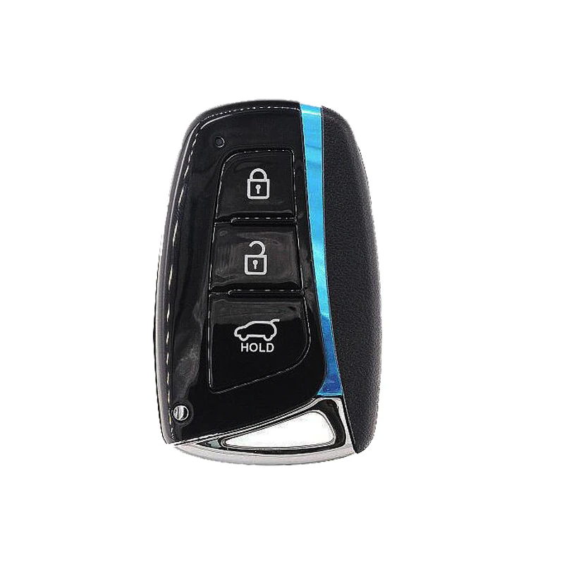 OkeyTech 433 МГц ID46 чип 3 Buton Автомобильный Дистанционный смарт-ключ для hyundai Santa Fe IX45 автомобильный запасной Ключ Аварийный Малый ключ